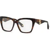 Roberto Cavalli Vrc112 53 Mm Woman Glasses Marron Femme