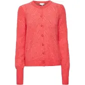 Ichi Cardigan 'Kamara' rouge clair