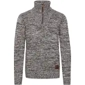 !Solid Pull-over 'Philostrate' marron / blanc