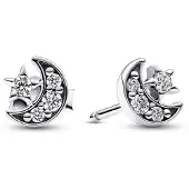 Pandora Boucles d'oreilles élégantes Pandora 292990C01 pour femmes