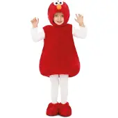 MOM Costume De Elmo Pour Enfant Avec Peluche