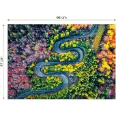 Roovi Puzzle Cheia Pass - 1000 Teile Puzzle Multicolore
