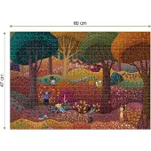 Roovi Puzzle Magic Forest Automne - Puzzle 1000 pièces pour adultes