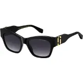 Marc Jacobs Marc762s807 54/19/140 Woman Sunglasses Noir Grey/CAT3 Femme