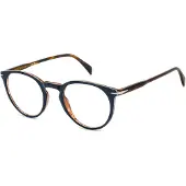 David Beckham Lunettes de vue - - DB 1139 - Acétate - Bleu marron - 49/22/150