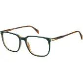 David Beckham Lunettes de Vue DB 1141 56/18/150 Green stripped brown Acetate frames MAN DB 1141