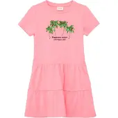 s.Oliver Robe vert / rose / noir / blanc