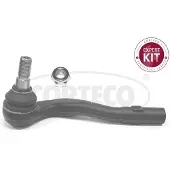 CORTECO Tête de barre d'accouplement pour MERCEDES-BENZ Classe C Limousine (W203) avant droit extérieur 49399243