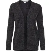 Oxmo Cardigan 'NENA' marron / gris chiné
