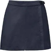 Jack Wolfskin Femmes, Jupe, Leichter Skort-Rock, Bleu, (34)