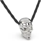 SERASAR Chaîne 'Skull' argent