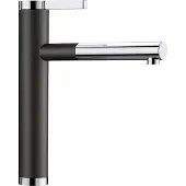 BLANCO Robinet de cuisine LINEE-S testé DVGW noir chromé mat 526171