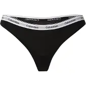 Calvin Klein Underwear String noir / blanc