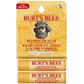 Burt's Bees Uni Beeswax Lip Balm Tube Blister Twin Pack (Stick de soin des lèvres, 8.50 g)