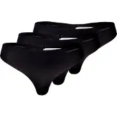 Calvin Klein Underwear String 'Invisibles' bleu / gris argenté / noir