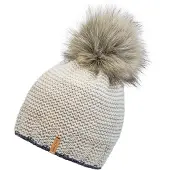 Chillouts Bonnet 'Klara' beige / anthracite