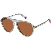 Polaroid Lunettes de Soleil PLD 6225/S 57/15/140 Grey Polycarbonate frames MAN PLD 6225/S