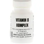 EDER Health Nutrition , capsules de complexe de vitamines B, 60 capsules