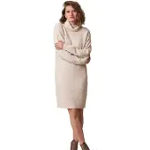 Deeluxe Cloelie Long Sleeve Short Dress Beige S Femme
