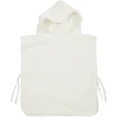 Meyco badponcho 1-3 jaar Basic tissu éponge blanc cassé