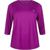 ACTIVE By Zizzi T-shirt fonctionnel violet / noir