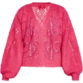 Swirly Cardigan rose