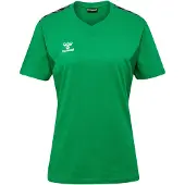 Hummel T-shirt vert gazon / blanc