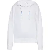 Swirly Sweat-shirt bleu / blanc