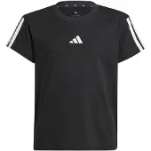 Adidas T-Shirt fonctionnel 'Essentials' noir / blanc