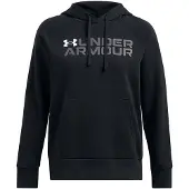 Under Armour Sweat de sport 'Rival' anthracite / noir / blanc