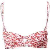 Hunkemoller Hauts de bikini 'Tobago' lilas / rouge carmin / blanc