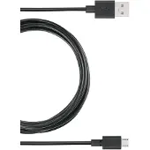 Subsonic SA5355 Câble USB 2.0 4 m USB A Micro-USB A Noir