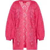 Swirly Cardigan rose