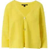 Comma Cardigan jaune