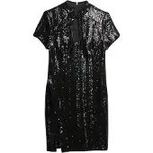 Superdry Robe de cocktail noir