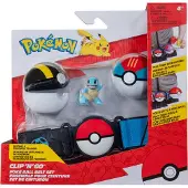 Pokémon Clip N Go Belt Squirtle Pkw3648 Figurine Multicolore Multicolore One Size