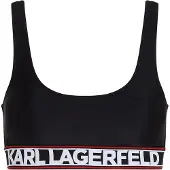 Karl Lagerfeld Hauts de bikini rouge / noir / blanc