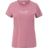 s.Oliver Chemise de nuit rose ancienne / blanc