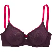 Nuance Soutien-gorge minimiseur violet foncé / rose