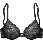 s.Oliver Soutien-gorge noir / transparent