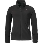 Schöffel Veste en polaire fonctionnelle gris argenté / noir