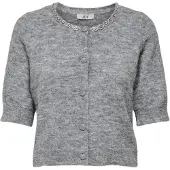 JDY Cardigan 'JDYALVA' gris chiné