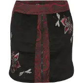 KOROSHI Jupe rouge / noir