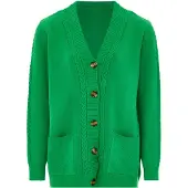 ALARY Cardigan vert