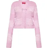Swirly Cardigan rose