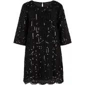 NAEMI Robe de cocktail noir