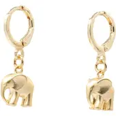 Fräulein Wunder Boucles d'oreilles 'Elefant' or