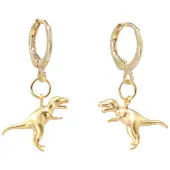 Fräulein Wunder Boucles d'oreilles 'T-Rex' or