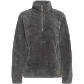 Oxmo Cardigan 'Telsonia' gris foncé