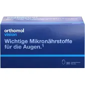 Orthomol VET Vision - micronutriments essentiels pour les yeux - complément alimentaire avec lutéine, zéaxanthine, acides gras oméga-3, 30 portions quotidiennes